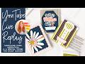 Masculine Cards Featuring The Stamp Market! Carissa Crafts Live 5.25.26
