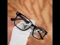 Men Square Acetate Glasses – Lightweight Classic Style Frames