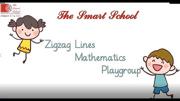 Zigzag Lines | Math | Playgroup | The Smart School Ghotki Campus