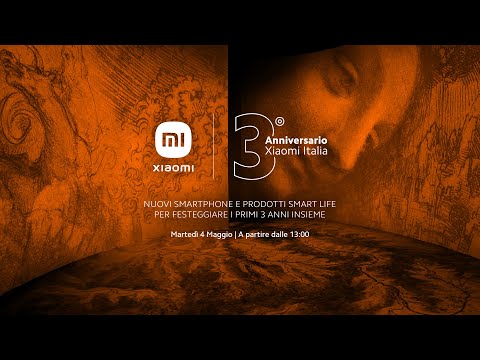 Terzo anniversario Xiaomi Italia - Nuovi prodotti smartphone e smart life