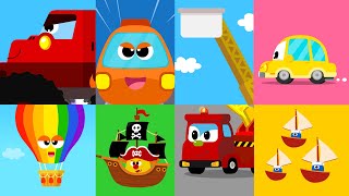 The Opposites Song Vehicle Ver Car Song Nursery Rhymes & Kids Songs