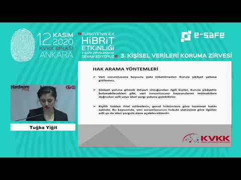 Kişisel Verilerin Korunmasına İlişkin Başvuru Hakkı