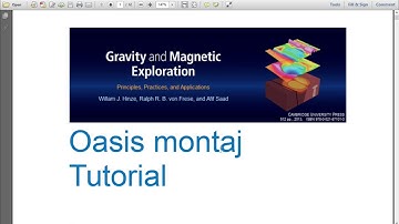 OASIS-MONTAJ 01: Start a New Project