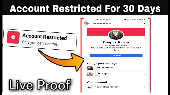 facebook restricted my account for 30 days how to unblock 2022  #youtubevideoviral #youtubevideos..👍