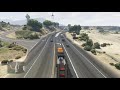 GTA V. indo na casa do Franklin de carreta.
