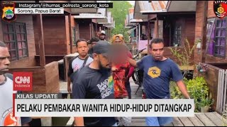 Pelaku Pembakar Wanita Hidup Hidup Ditangkap