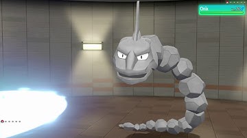 Pokemon Lets Go Eevee - Master Trainer Onix