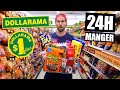 JE MANGE QUE LA NOURRITURE DU DOLLARAMA QUÉBEC PENDANT 24H - HUBY