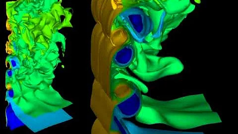 DNS of a Differentially Heated Cavity at Ra=1e11