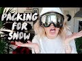 ❄ ULTIMATE PACKING GUIDE FOR A SKI/ SNOW TRIP ⛄  | Karismas DAY 23