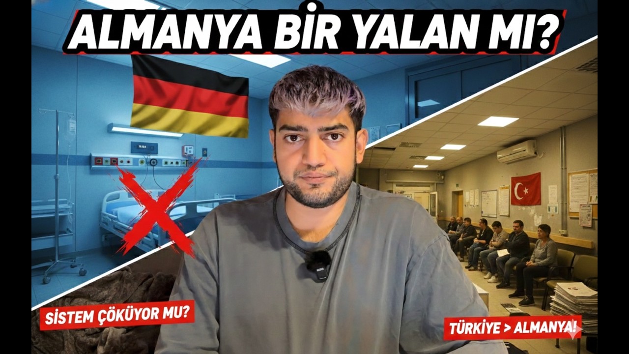 BİZE YALAN SÖYLEDİLER! 😱 Almanya'da Sağlık Sistemi ve Göçmenlik Tuzağı!