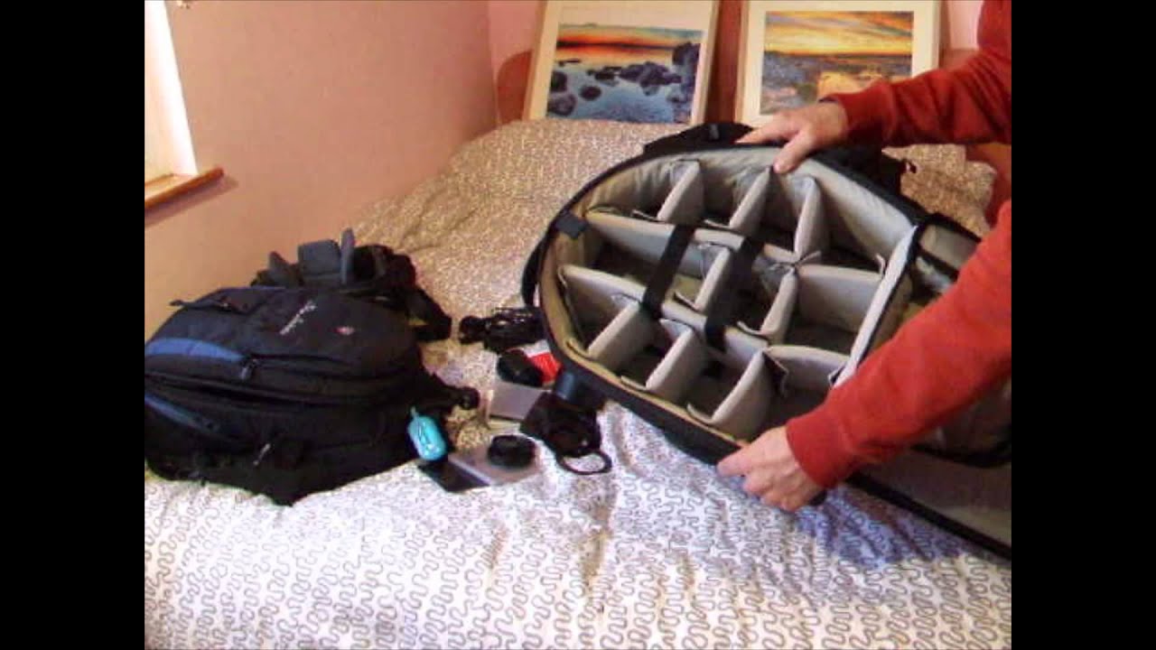 Opening my new Nikon Camera backpack YouTube