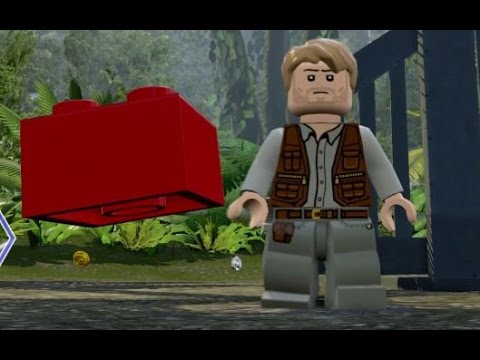 LEGO Jurassic World - All 20 Red Brick / Cheat Locations (Complete Red Brick  / Cheat Guide) - YouTube