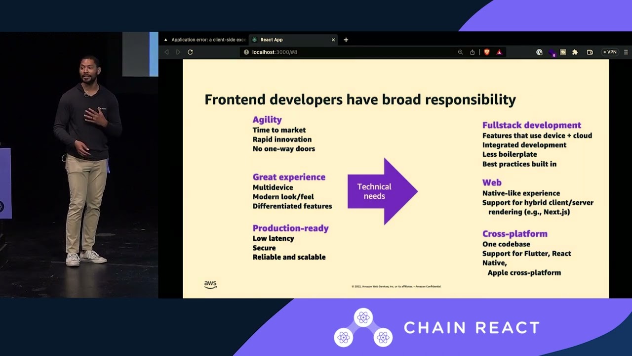 Michał Pierzchała – Scaling teams with federated super apps (Chain React 2023)