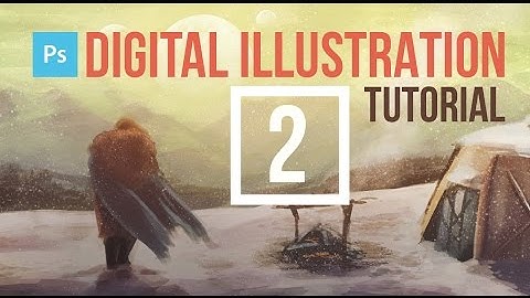 Digital Illustration Tutorial #2 - One Point Perspective Grid