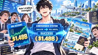 Broke Boy Tests His New Conversion System, Turning a $1.48B Overseas Stock Simulator Account Real! screenshot 3