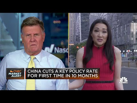 China cuts a key policy rate for first time in 10 months as economic rebound cools