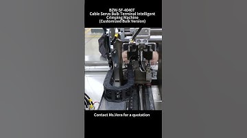 🎊 #bozwang SF-4040T Cable Servo Bulk Terminal Intelligent Crimping Machine (Bulk Version)