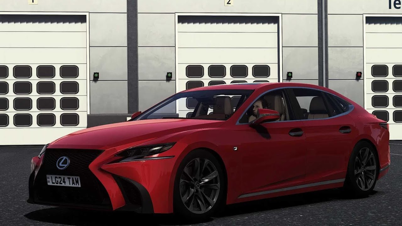 Lexus LS 500 F-Sport - EURO TRUCK SIMULATOR 2 