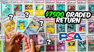 I Can't Believe I Got This GRADE! $7500 Pokemon PSA Graded Return!