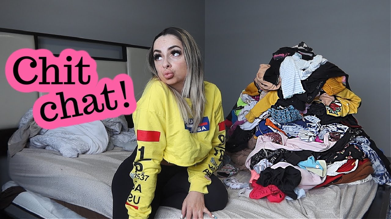 Updating my life while folding laundry (chit chat)