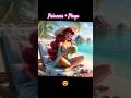 Princesas Disney en playa 💝 #parati #fypシ #callofduty #cartoon #chatgpt #disney #tiktok #viral