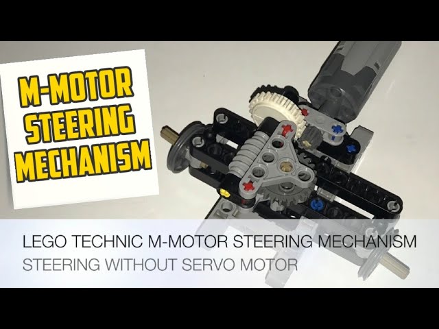 LEGO Technic M-Motor Steering Mechanism 