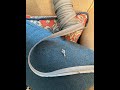 How to put an invisible zipper pull on invisible zipper tape. Super Easy!