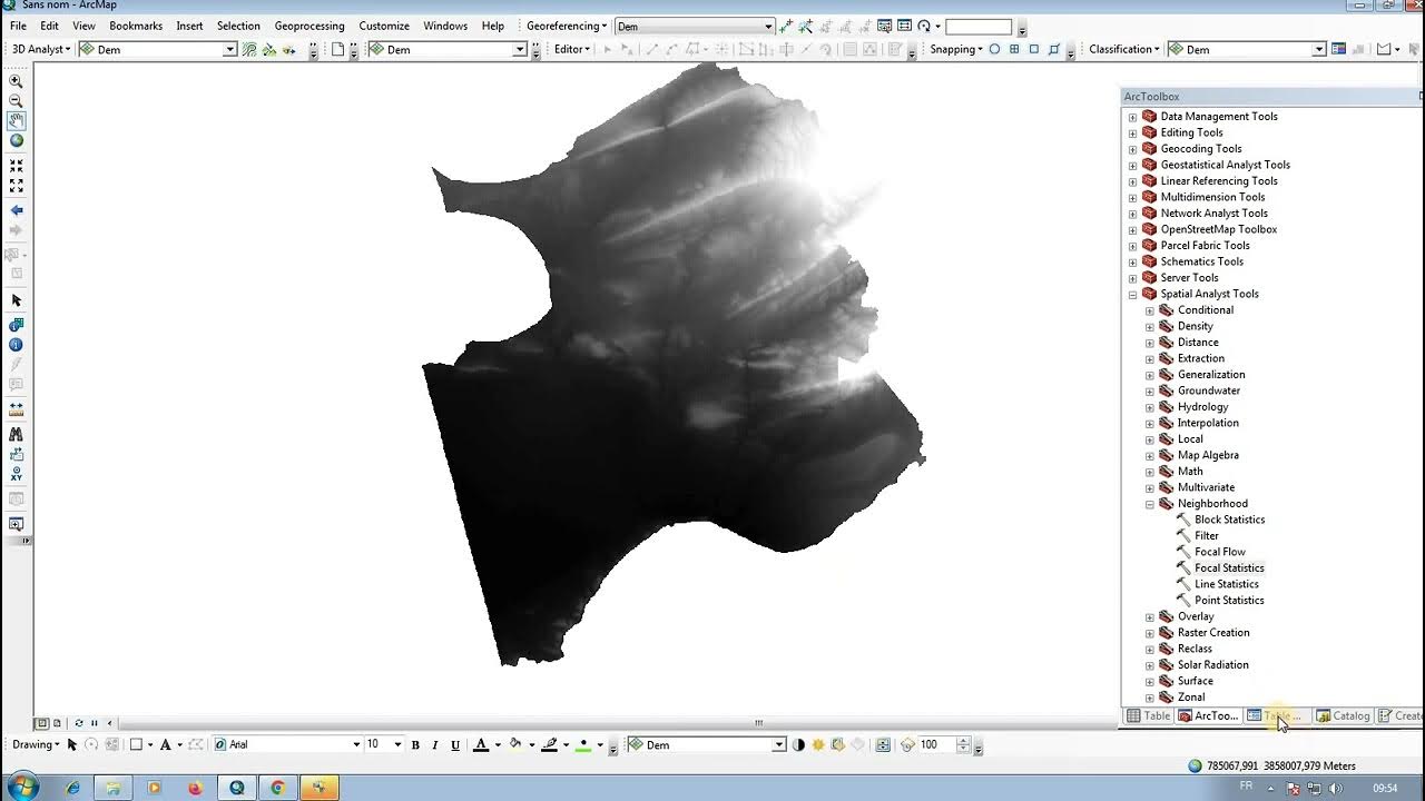 topographic position Index (TPI) /مؤشر الموضع الطبوغرافي في تصنيف التضاريس بواسطة YouTube