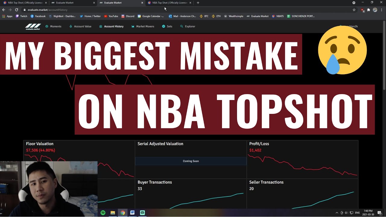 NBA TopShot - My Biggest Mistakes...