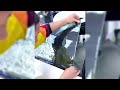 SMART WAY TO STRIP THICK EXOTIC TREE BARK FLUSH IN 2 SECONDS WITH A HIGH-SPEED JET DEVICE!