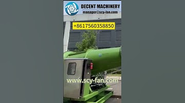 What Are the Customization Options for Fog Cannons? #dustsuppression #fogcannon #mistblower