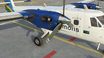 MSFS Aerosoft Twin Otter Take Off - Engine Sound Needs Work