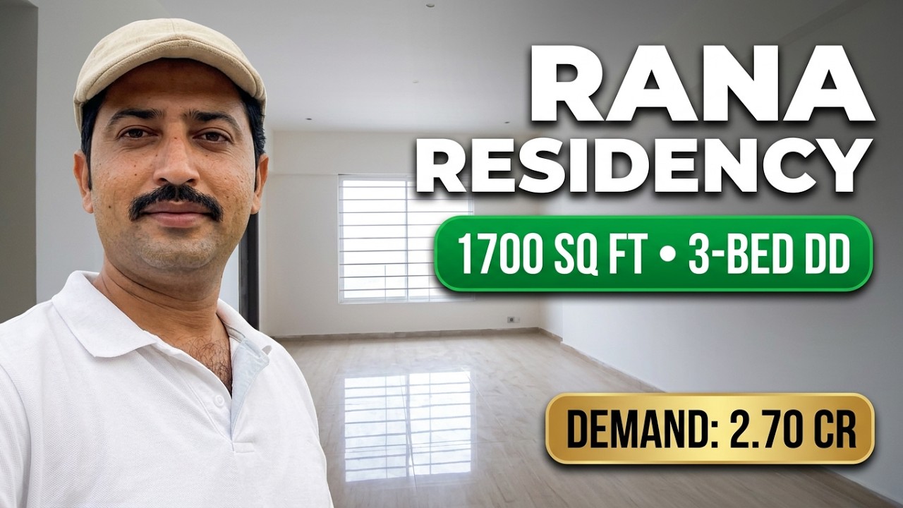 Rana Residency 3Bed DD for sale - YouTube