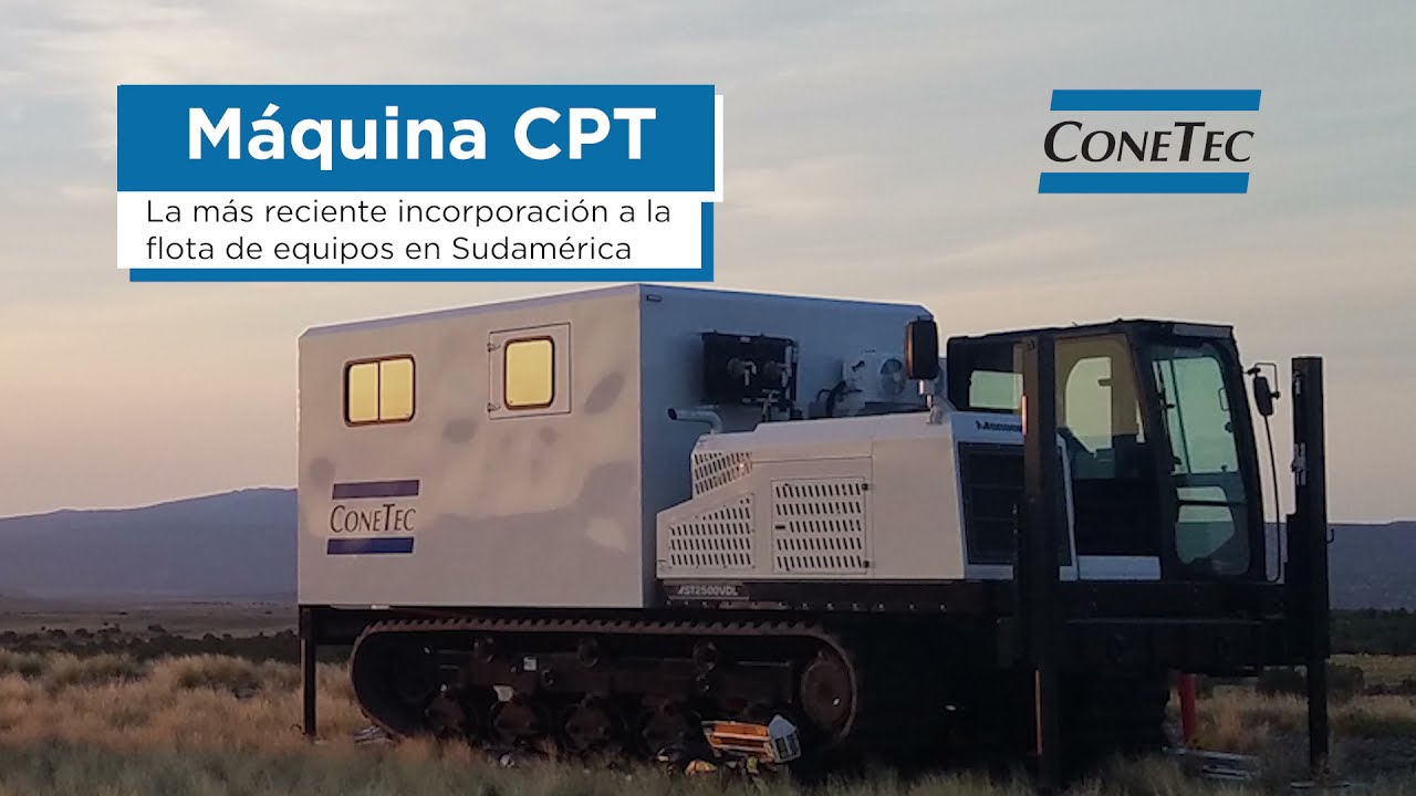 ConeTec - Máquina CPT - YouTube
