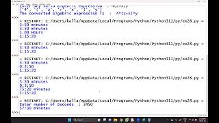 Python Exercise 28, 29 and 30
