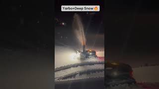 Yarbo in Deep Snow