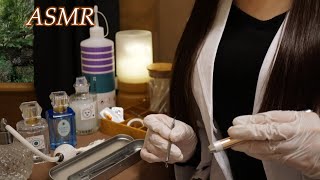 【ASMR】 Eye cleaning / Pollen cleaning & eyelash mite removal💗