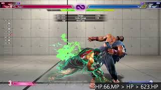 Ryu - Basic Stand Heavy, Cancel Drive Rush, Heavy Shoryuken | Street Fighter 6 Combo Guide