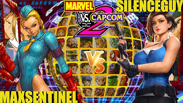 MvC2 Mvci Umvc3 SILENCEGUY vs MAXSENTINEL pt 2