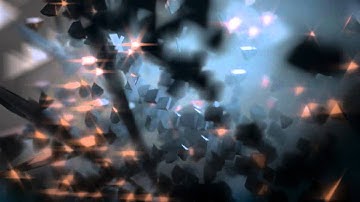 lighting test on box arrays in Blender.