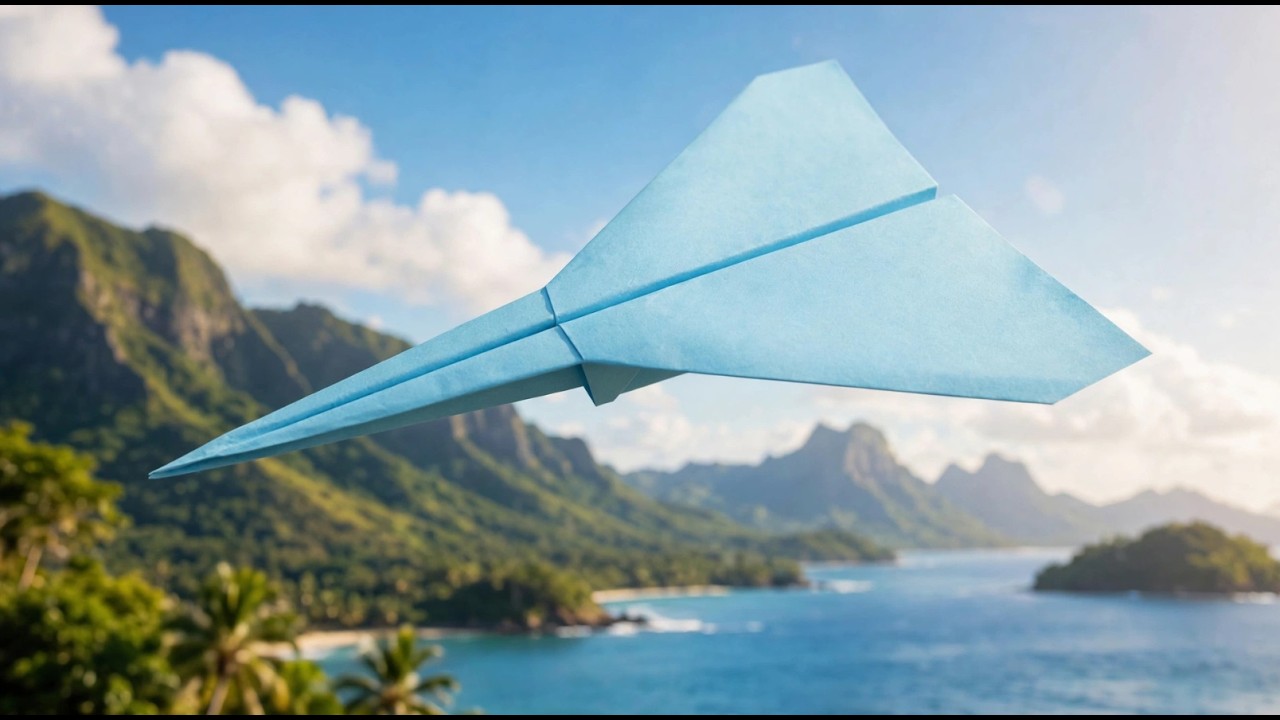 How to Make an Origami Airforce Paper Plane | Easy Paper Airplane That Flies Far ️ - YouTube