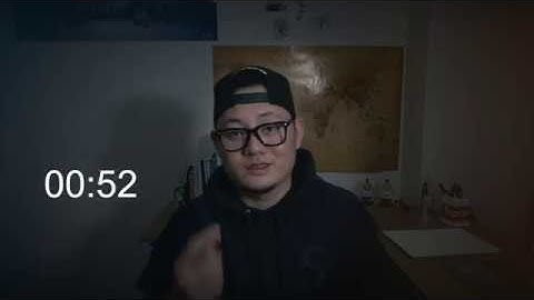 1 minute self introduction video