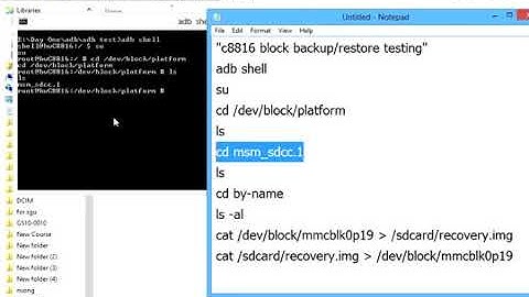 C8816 block backup and restore