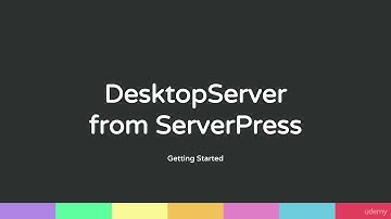 Lesson 3:  DesktopServer from ServerPress