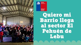 Hito Inaugural Quiero Mi Barrio Lebu