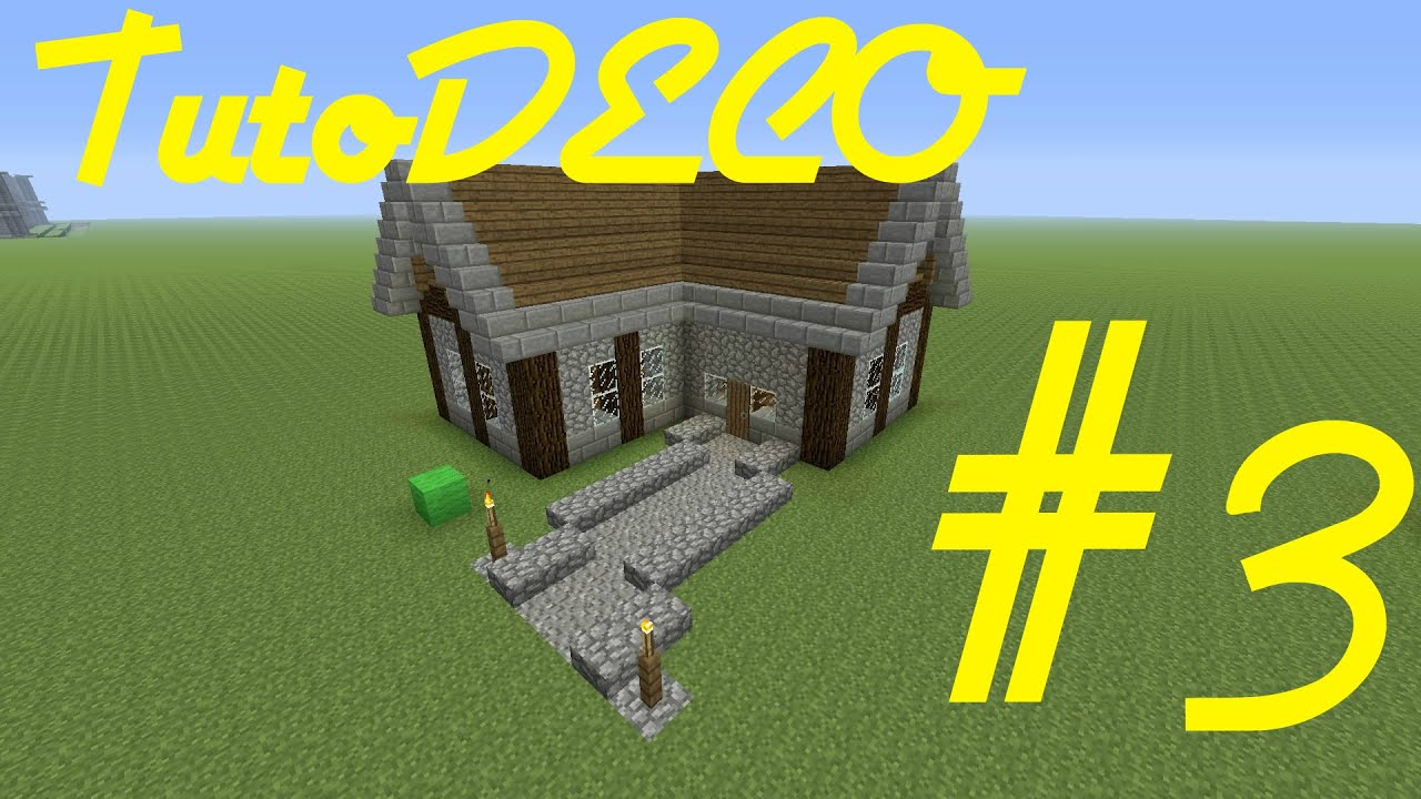 Tuto Minecraft - Comment faire une maison médiévale - YouTube