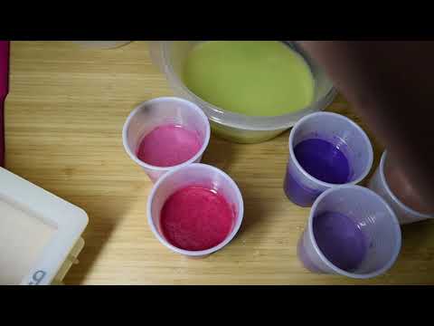 Drop swirl - process to make drop swirls
