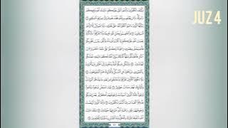 Murottal merdu Juz 4 Muammar Z.A