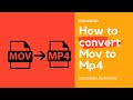 How to convert MOV to MP4 in seconds using Movavi video converter